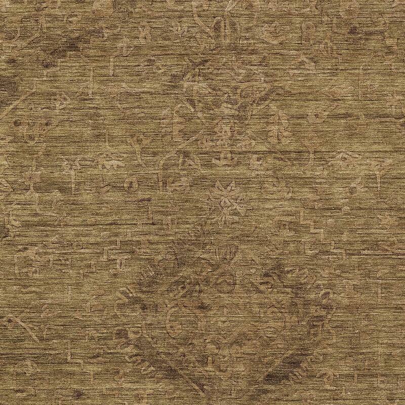 HomeRoots Floral Traditional Rectangle Outdoor Rug