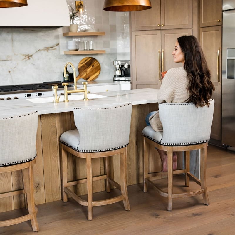 Maven Lane Hugo Kitchen Stool