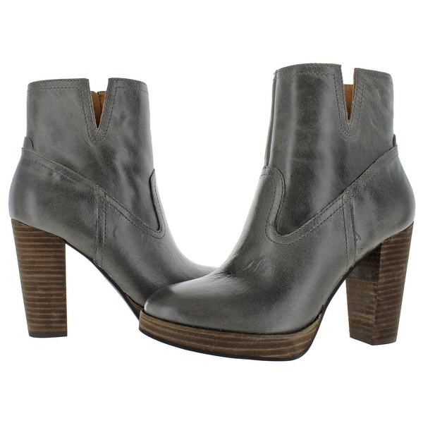 grey lucky booties