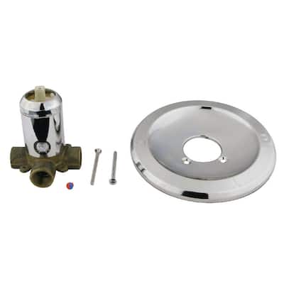 Kingston Brass Valve Trim with Metal Lever Handle and Valve