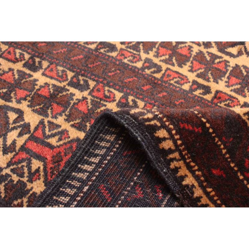 ECARPETGALLERY Hand-knotted Teimani Beige Wool Rug - 3'3 x 4'9