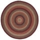 preview thumbnail 141 of 146, SAFAVIEH Handmade Braided Chandrima Cotton Rug 6' Round - Brown/Rust