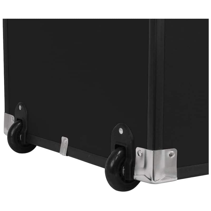 HomeStock Lockable Under Bed Storage Trunk - Heavy Duty Portable Footlocker for College Dorms & Camps with Secure Latch Closure