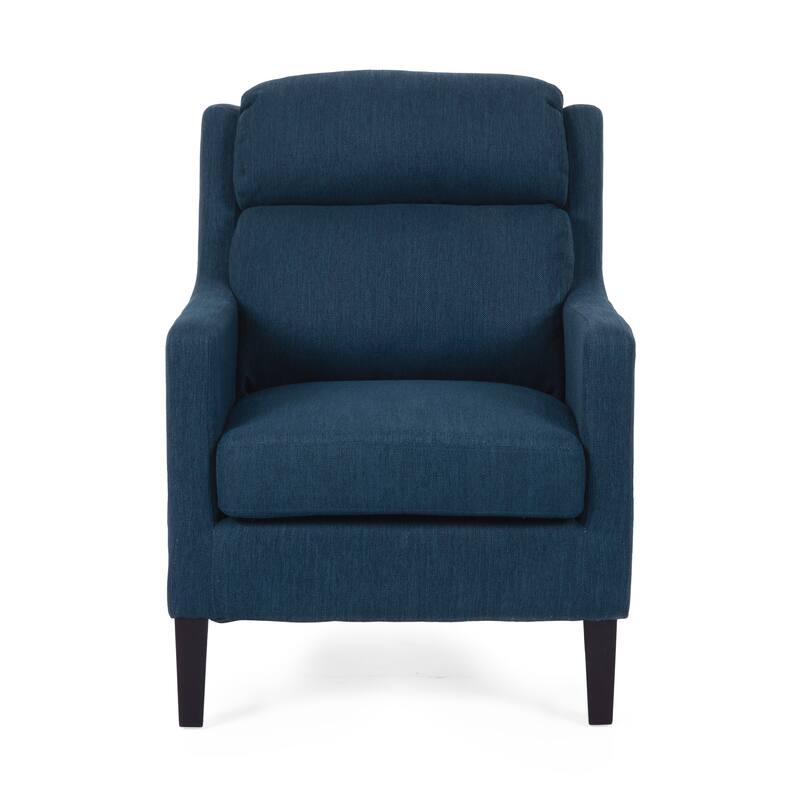 Bucklin Contemporary Pillow Tufted Fabric Club Chair by Christopher Knight Home
