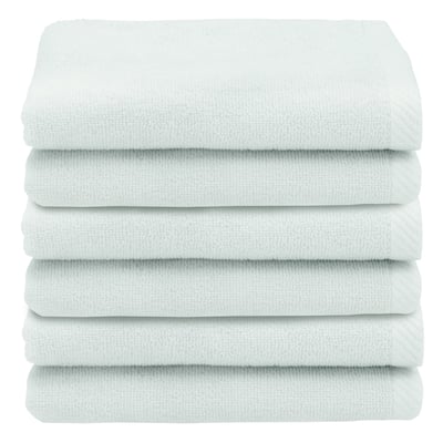 Authentic Hotel and Spa 100% Turkish Cotton Ediree Fingertip Towels - Set of 6