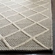 preview thumbnail 12 of 43, SAFAVIEH Handmade Natura Qiong Wool/ Viscose Trellis Rug