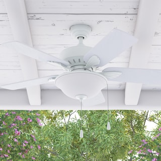 42" Prominence Home Viretta Wet Rated Indoor/Outdoor Ceiling Fan, Matte Black - 42