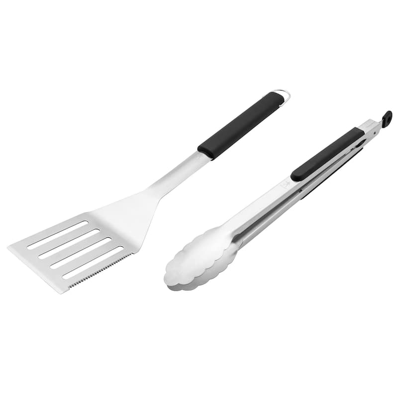Henckels BBQ 2-pc Stainless Steel Grill Tool Set - Stainless Steel - 2-pc