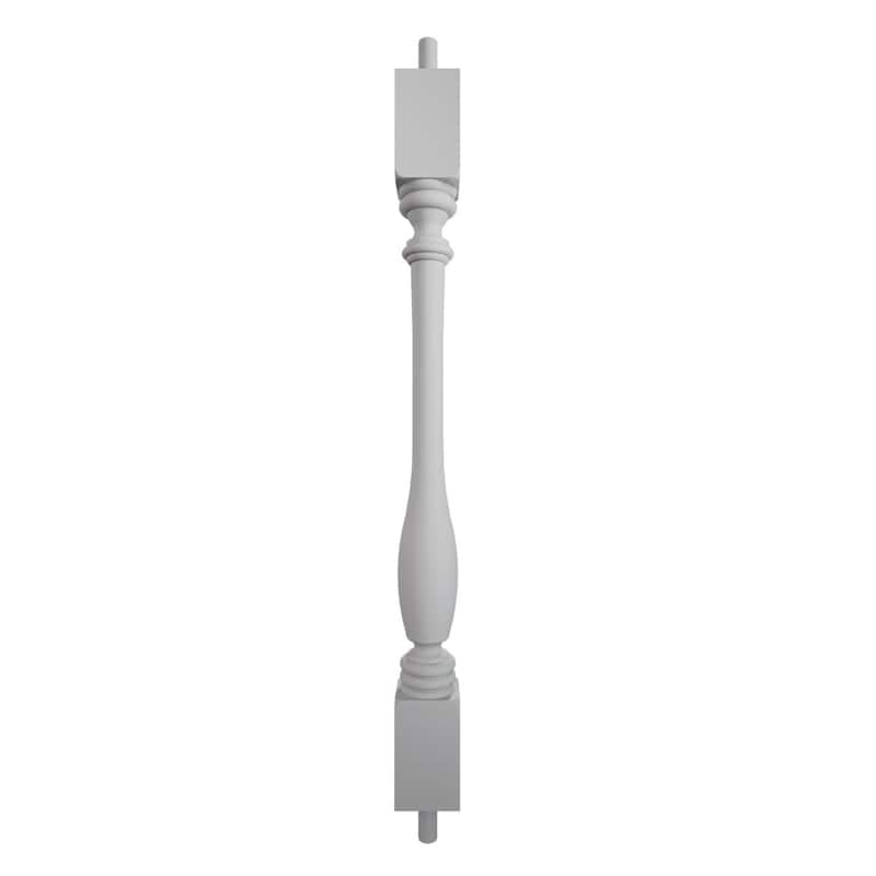 Endurathane 500 Series Winford Baluster, Factory Primed Polyurethane - 2 1/2"W x 28"H
