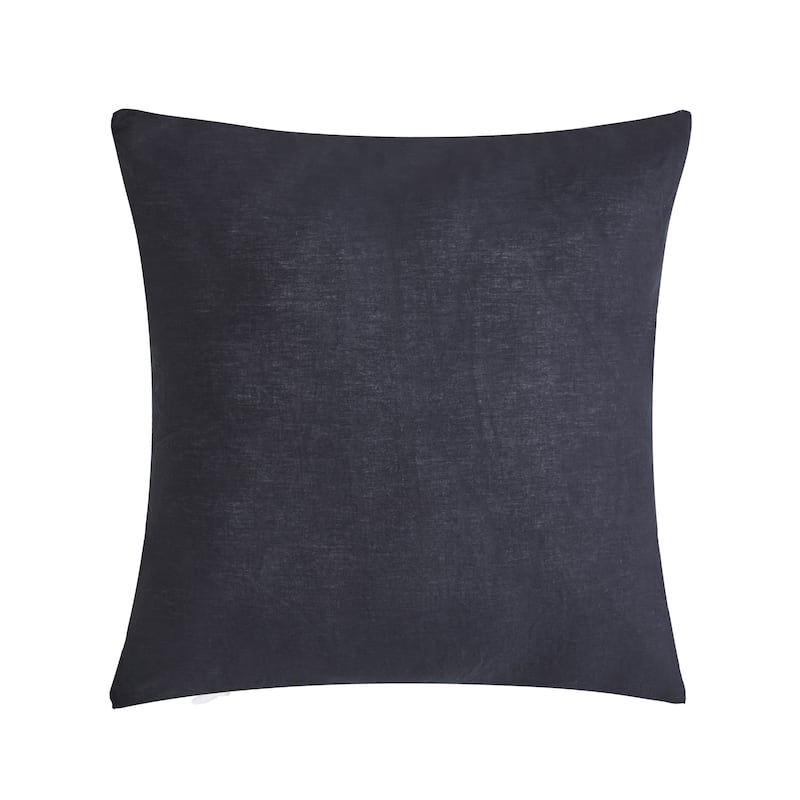 Valencia 20" Square Quilted Decorative Throw Pillow