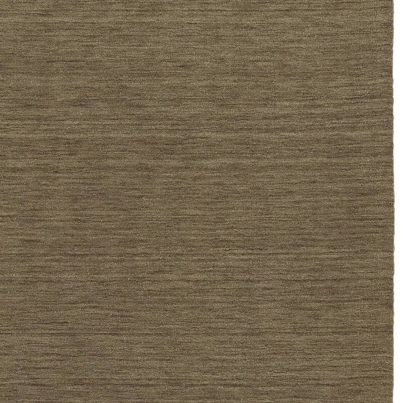 HomeRoots Solid Color Modern Rectangle Area Rug