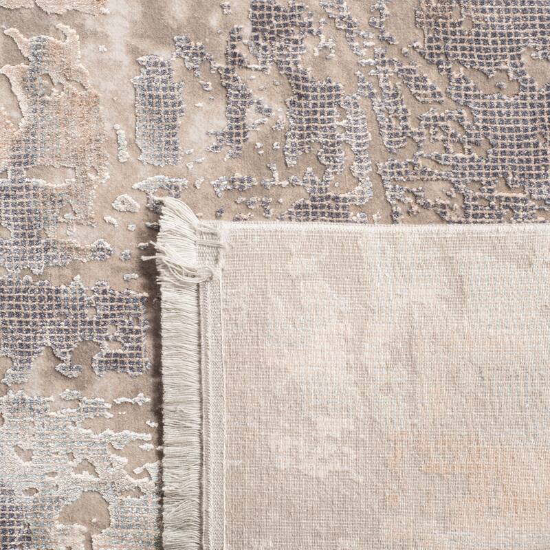 SAFAVIEH Eclipse Irisa Vintage Boho Abstract Viscose Rug with