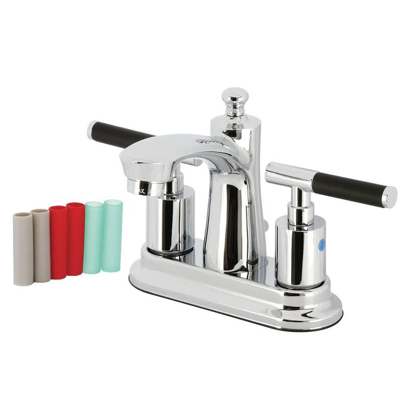Kingston Brass FB762.CKL Kaiser 1.2 GPM Centerset Bathroom Faucet with - Polished Chrome