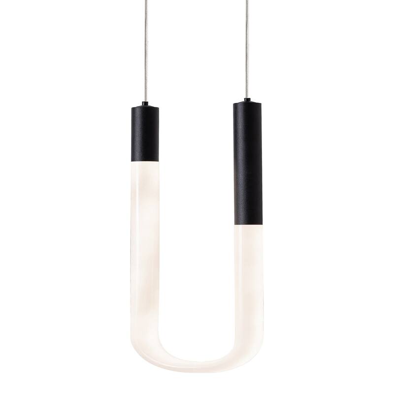 AFX ADEP06LAJUD Adel 4" Wide Mini Pendant - Black