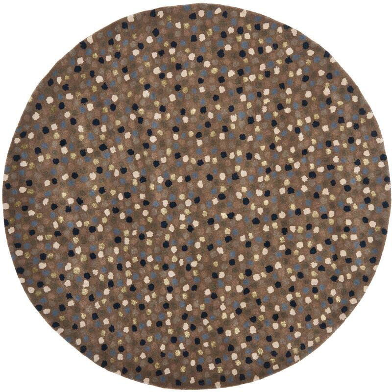 SAFAVIEH Handmade Soho Star Dots N.Z. Wool Rug
