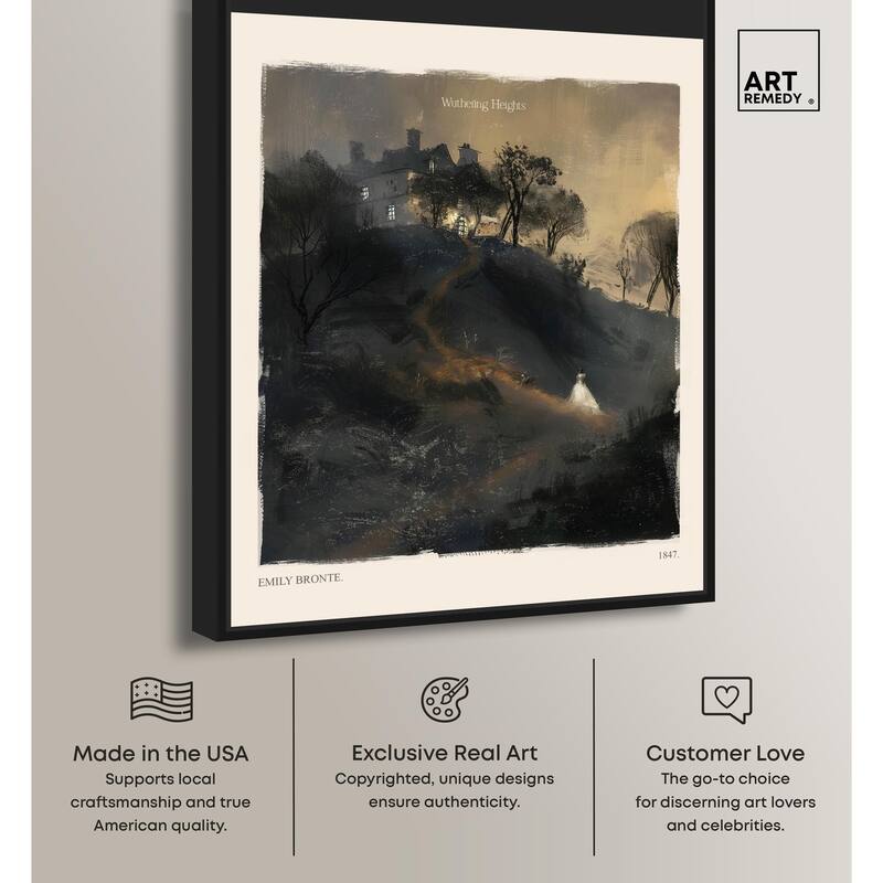 Wuthering Heights Canvas by Art Remedy