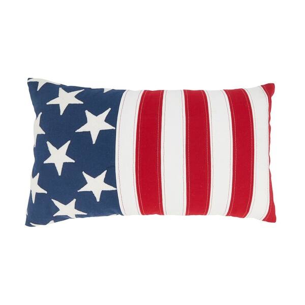 slide 2 of 6, Patriotic Pride Throw Pillow 12"x20" - Cover Only - Multi