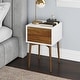 preview thumbnail 38 of 82, Nathan James Harper 2-Drawer Mid-Century Side Table
