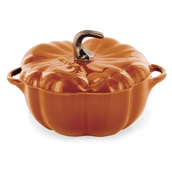 Staub Ceramic 16-oz Petite Pumpkin Cocotte
