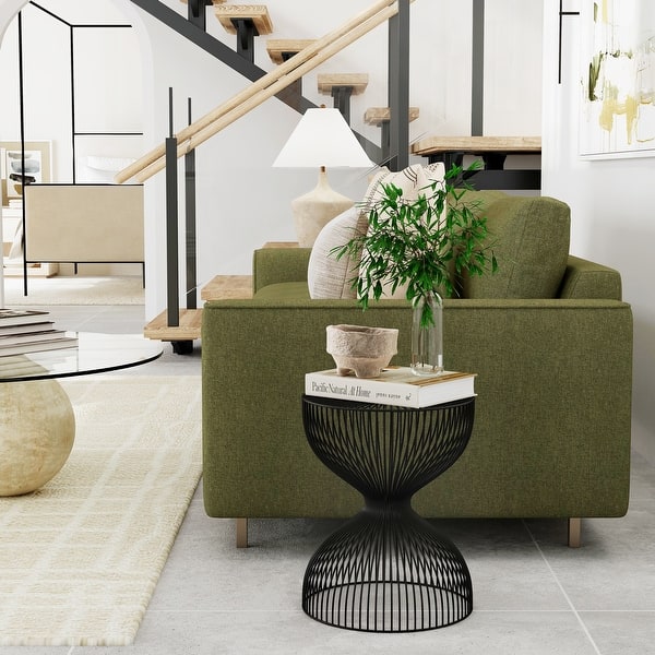 slide 2 of 3, Nicholas Metal Side Table Black