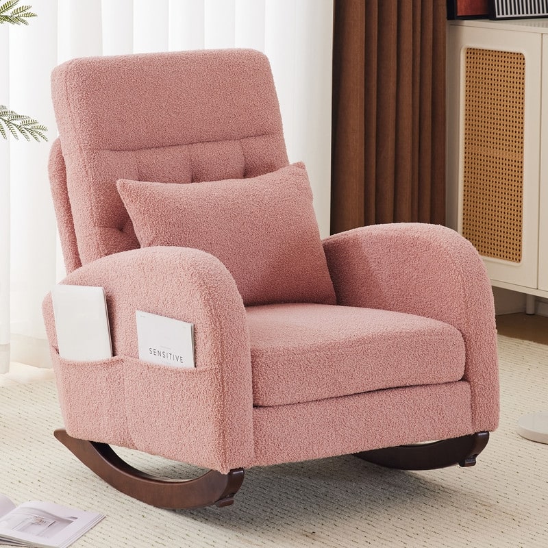 Upholstered Rocking Chair