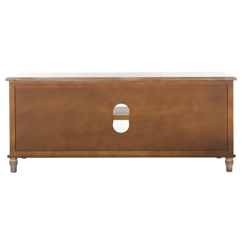 SAFAVIEH Rooney Entertainment Media Unit (Fits up to 55" Flatscreen TV) - 47.2" W x 15.7" D x 20.1" H