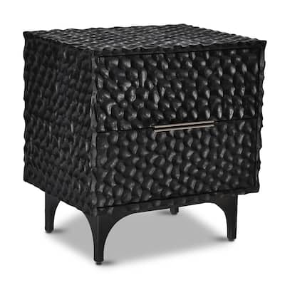 Poly & Bark Chennai Nightstand - Handcrafted Solid Wood