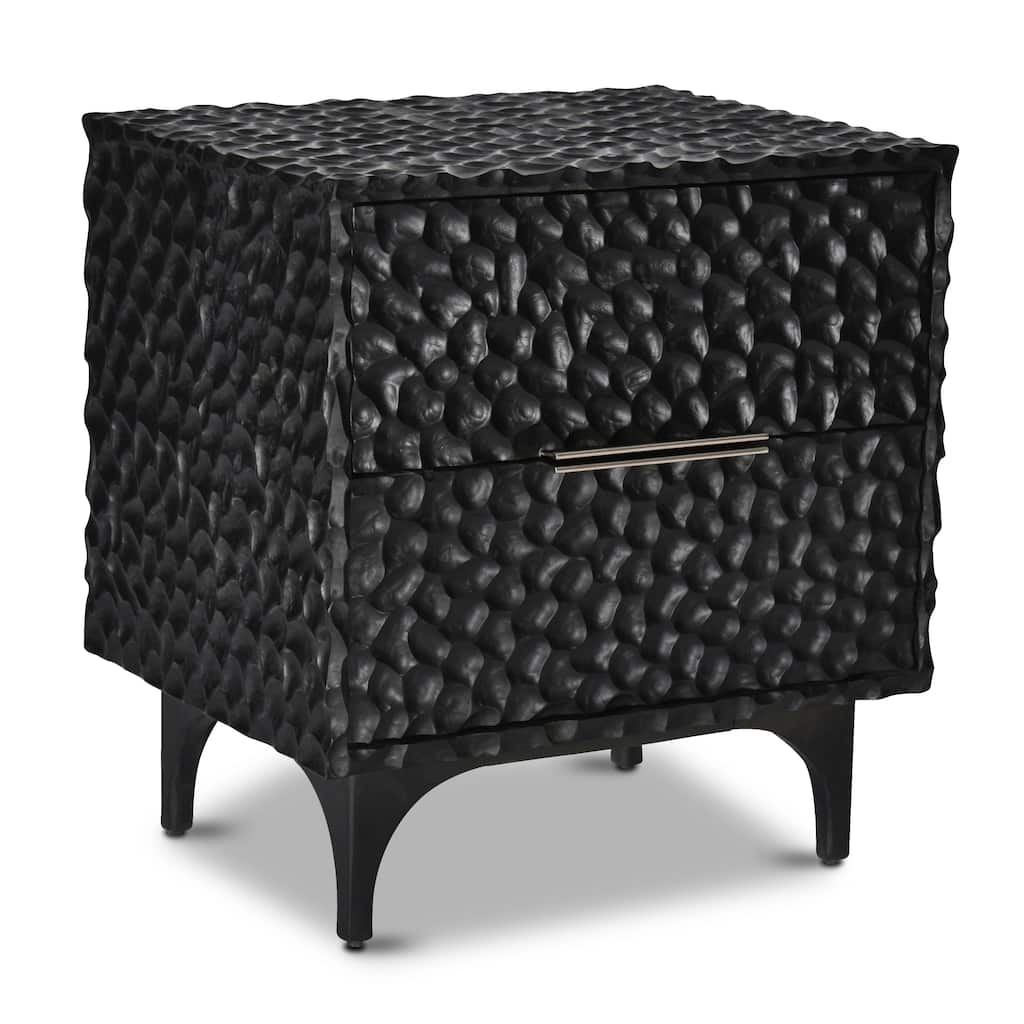 Poly & Bark Chennai Nightstand - Handcrafted Solid Wood