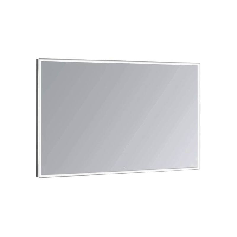 AQUADOM Edge 40" Led Lighted Mirror for Bathroom with Defogger, Touch Control. - 40"x32"x1.5"