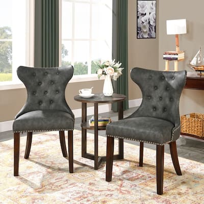 Elegance Dining Chair with Solid Wood Frame