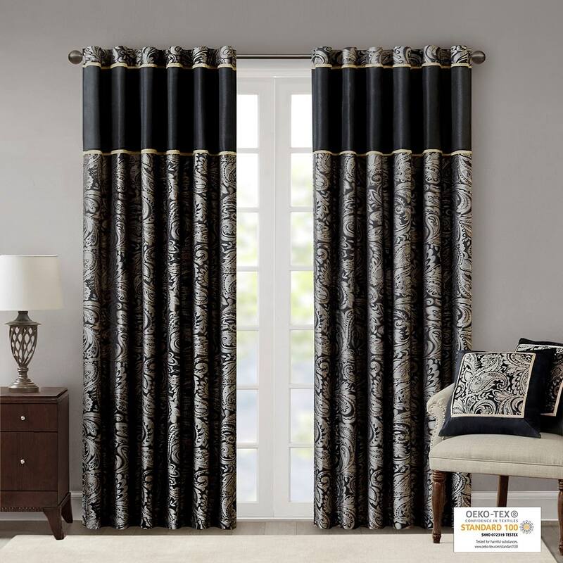 Jacquard Curtain Panel