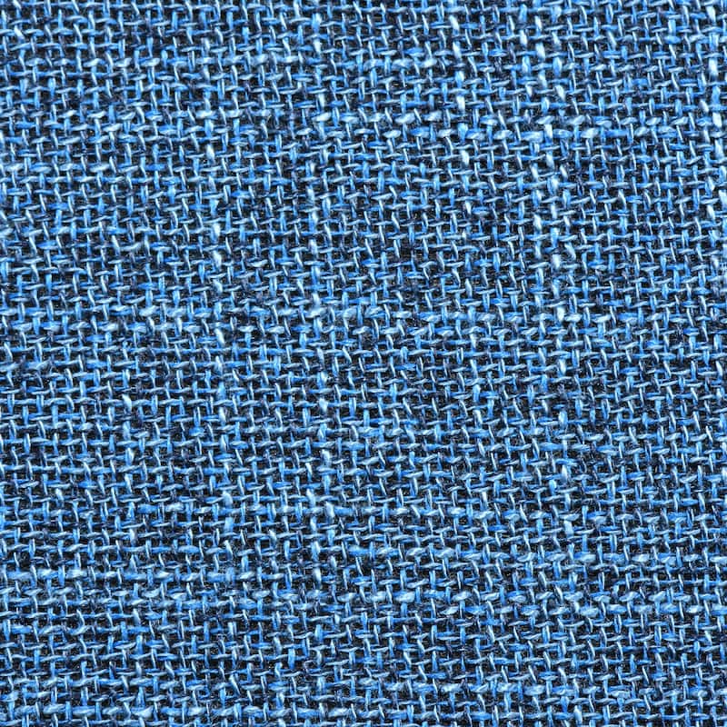 Modern Wooden Blended Linen Dining Chair (Set of 2)