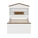 preview thumbnail 16 of 28, Twin Size Bedroom Sets House-Shaped Wooden Bed with Storage Drawers