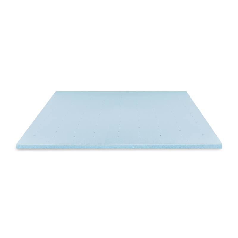 Bodipedic Comfort Gel-Infused Memory Foam Mattress Topper