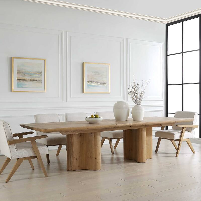 Uttermost Cecelia Oak Dining Table