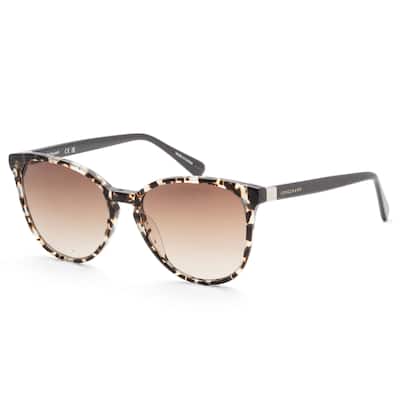 Longchamp Women's 53mm Havana Aqua Sunglasses