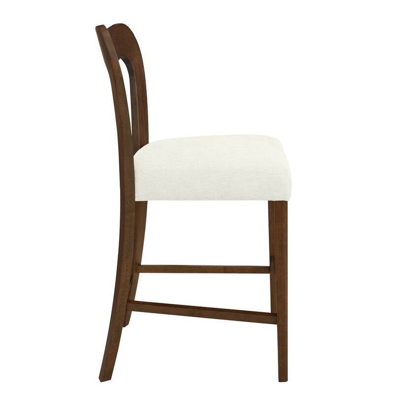 Christopher Knight Home - Counter Stool Set of 2 Without Arms, Fabric