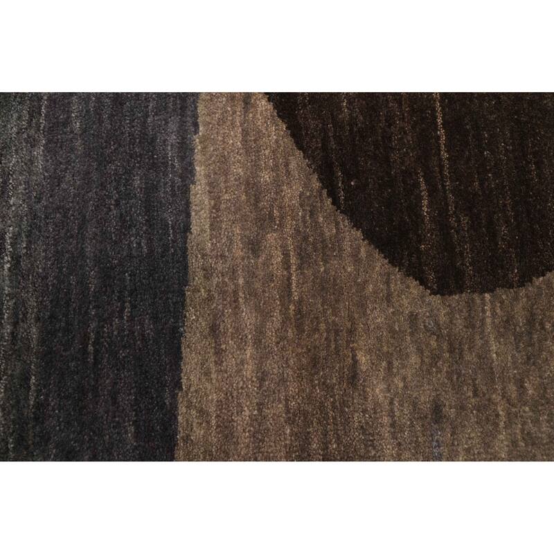 ECARPETGALLERY Hand-knotted Peshawar Ziegler Grey Wool Rug - 4'11 x 6'10