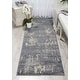 preview thumbnail 22 of 23, Nourison Gleam Abstract Shimmer Area Rug 2'2" x 7'6" Runner - Grey - Runner/Rectangle