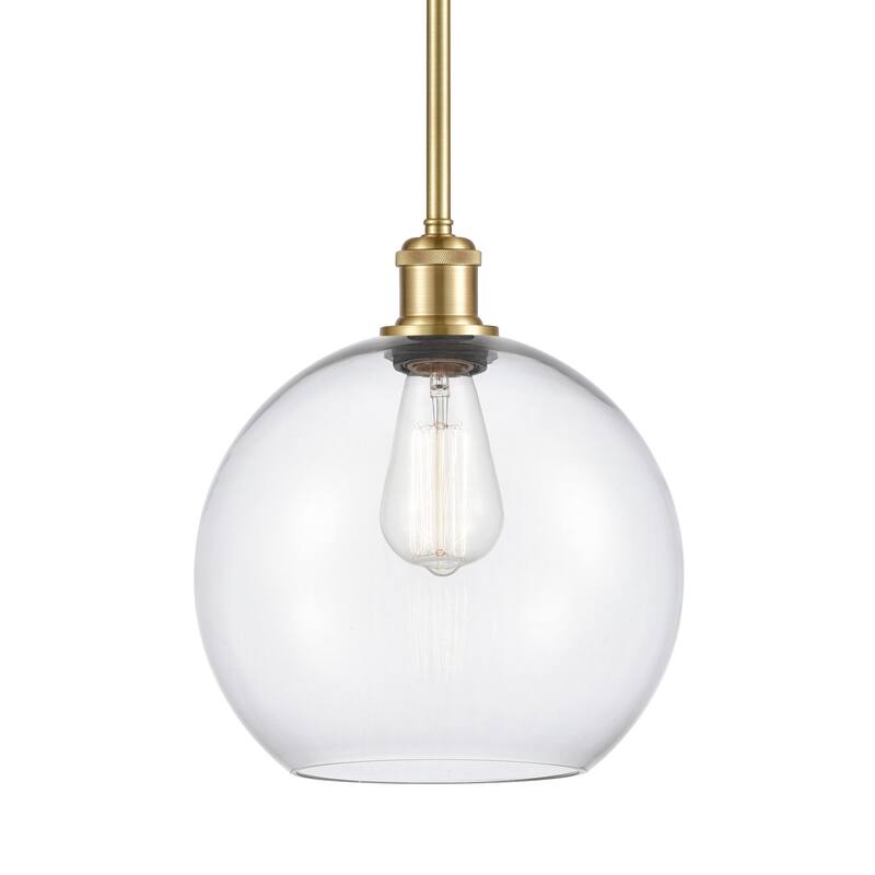 Innovations Lighting 516-1S-13-10 Athens Pendant Athens 10" Wide - Clear / Satin Gold