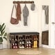 preview thumbnail 13 of 32, Shoe Storage Bench Cubby Organizer for Entryway