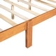 preview thumbnail 46 of 76, Classic Wood Platform Bed with Headboard and Footboard, Solid Wood Bed Frame, Easy to Assemble, No Box Spring Needed