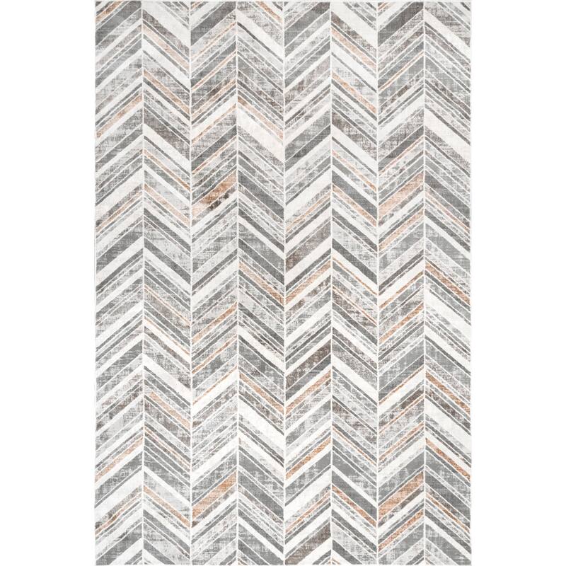 Nuloom Masha Modern Abstract Chevron Area Rug