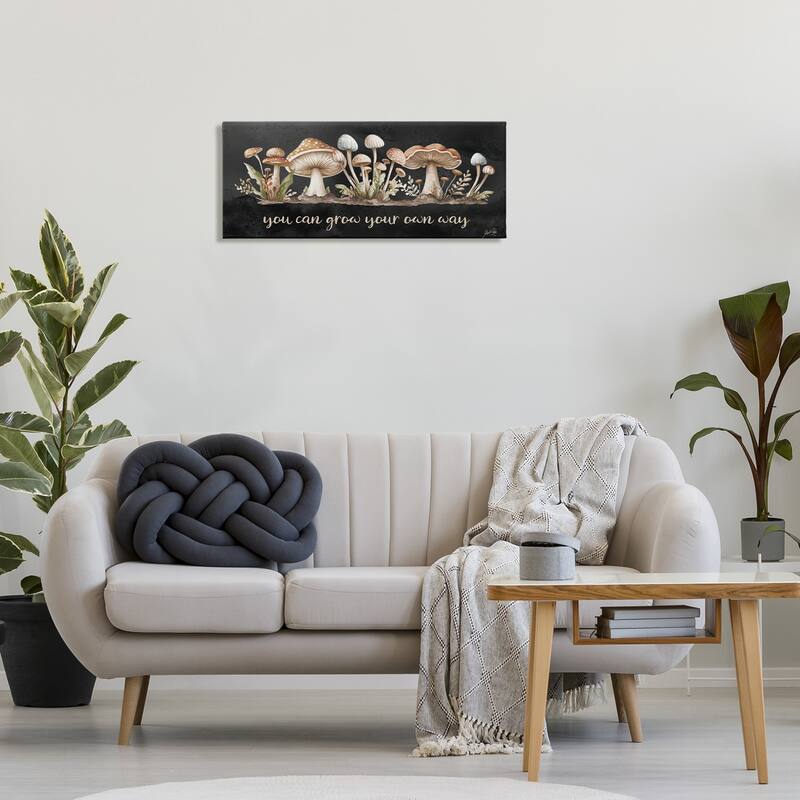 Stupell Grow Your Own Way Canvas Wall Art Design By Marla Rae