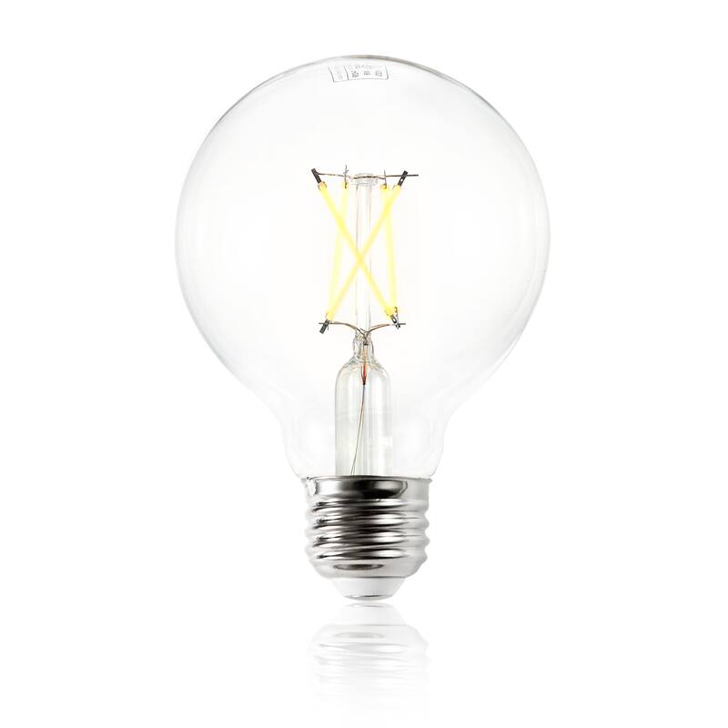 Light Society Set of 4 Niva G25 LED Filament Light Bulbs