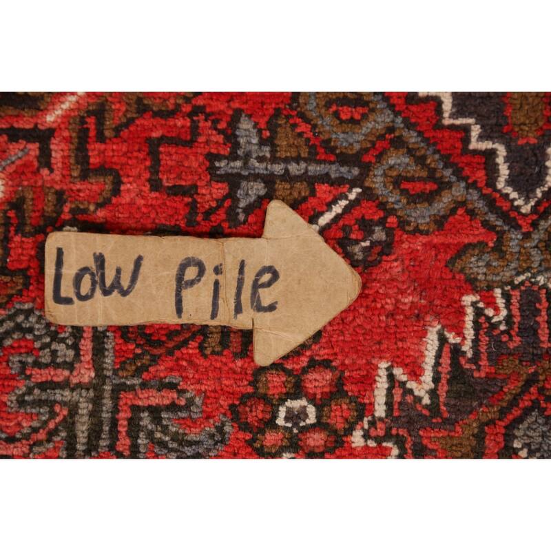 Hand Knotted Oriental 100% Wool Carpet Traditional Medallion Red Heriz Area Rug - 11' 3'' X 8' 5''