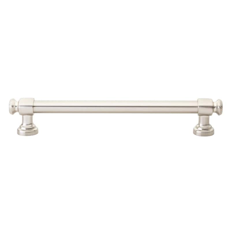 GlideRite 5-Pack 6-5/16 in. CC Classic Satin Nickel Euro Bar Pulls - Satin Nickel