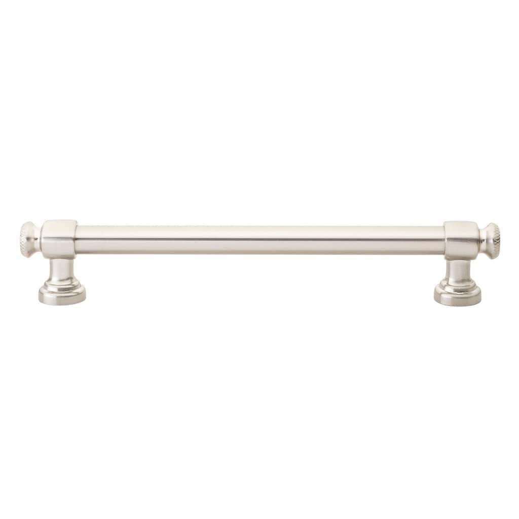 GlideRite 5-Pack 6-5/16 in. CC Classic Satin Nickel Euro Bar Pulls - Satin Nickel
