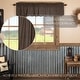 preview thumbnail 8 of 6, Kettle Grove Plaid Scalloped Valance 16x72