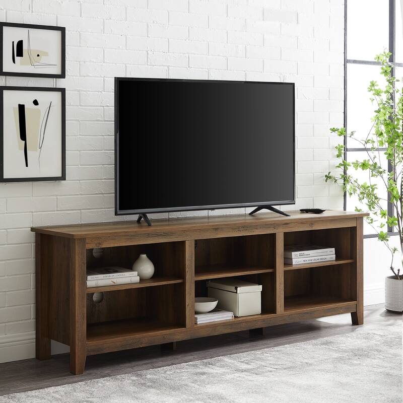 Middlebrook Designs 70-inch Wooden TV Stand with Open Storage